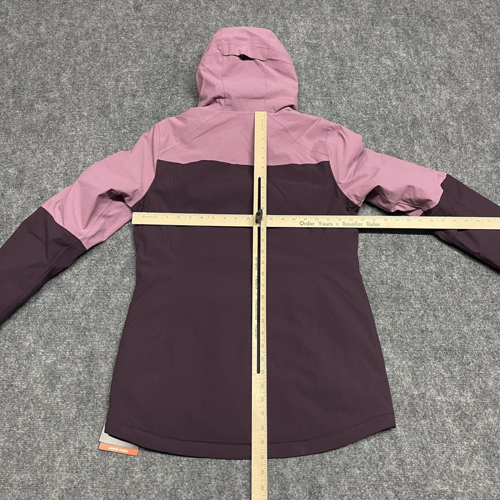 Killtec Jacket Womens Size 8 Purple Plum Functional Hooded Weatherproof Ski NEW - Picture 16 of 16